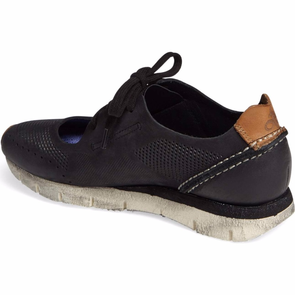 New! OTBT Women's Star Dust Cutout Sneaker, Black - Picture 2 of 5